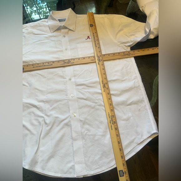 Alabama Southern Collegiate Apparel LS White Dress Shirt Size M - Never Worn! - Picture 6 of 7